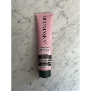 Mudmasky‎ Velvety Glow Body Scrub Daily Exfoliator New Full Size 180ml Smoothing